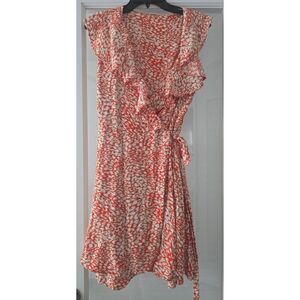 Women's Free People French Quarter Wrap‎ Orange Size Large XL